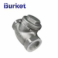 China Pn16 H17W16 Horizontal type stainless steel Thread disc swing or clamped water gas steam check valve supplier
