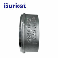 China H71W-16 SS304 5'' Metal wafer spring check valve for dyeing machine Pipeline engineering supplier
