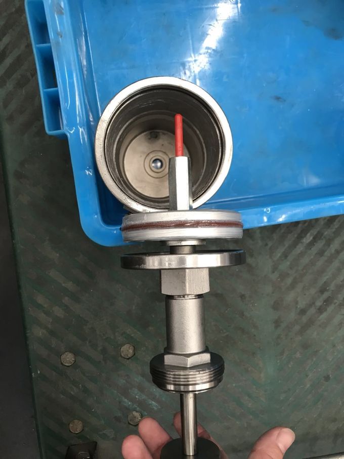 Pneumatic Stainless Steel Flange Y-type Angle Seat Valve With Stainless Steel Actuator