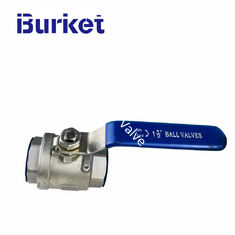 China Manual Stainless Steel Threaded type 304 316 1/4-4 Inch 2PC Ball Valve supplier