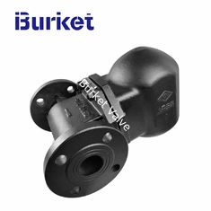China DN50 PN16 Flange type WCB Lever floating ball type steam trap used on dyeing machine supplier