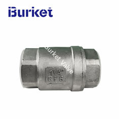 China H12W16 Pn16 Stainless Steel Spring Thread Type Single Plate Lift Check Valve supplier