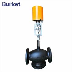 China Heat Transfer Oil Three-two way Flange type Electric Control Valve supplier