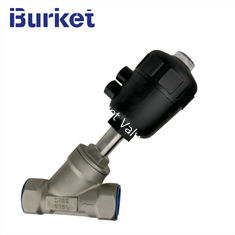 China XYTA50 PN25 Threaded  Angle Stainless Steel body Y-type two way angle valve With Pneumatic PTEF Actuator supplier