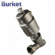 China XYAT Stainless Steel Thread Angle Seat Valve with Oversized pneumatic cylinder supplier