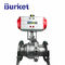Double acting pneumatic actuator stainless steel ball valve supplier