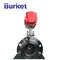 China Burket Aluminum pneumatic actuator Operated Flanged Ball Valve in stock for dyeing machine supplier