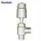 2/2 Way Piston Operated Stainless Steel body Thread Pneumatic Angle Seat Valve for steam water oil supplier