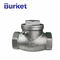 Pn16 H17W16 Horizontal type stainless steel Thread disc swing or clamped water gas steam check valve supplier
