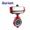 XYDF50 Flange 2'' Pneumatic Actuator Butterfly Valve supplier