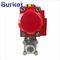 XinYi DN50 ss304 motorized pneumatic Three-sheet ball valves with pneumatic actuator supplier