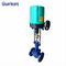 PN40 Electric proportional Control globe Valve for dyeing pipelines supplier