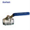 ss304 body PN10/16 2PC Manual Ball Valve For Water and Gas  dyeing machine supplier